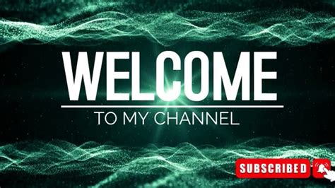 Welcome to my channel video template 